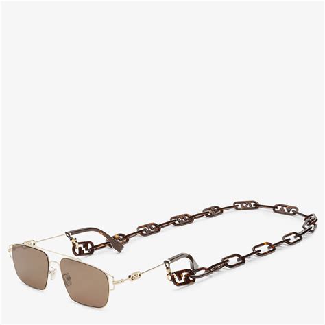 fendi glasses chain